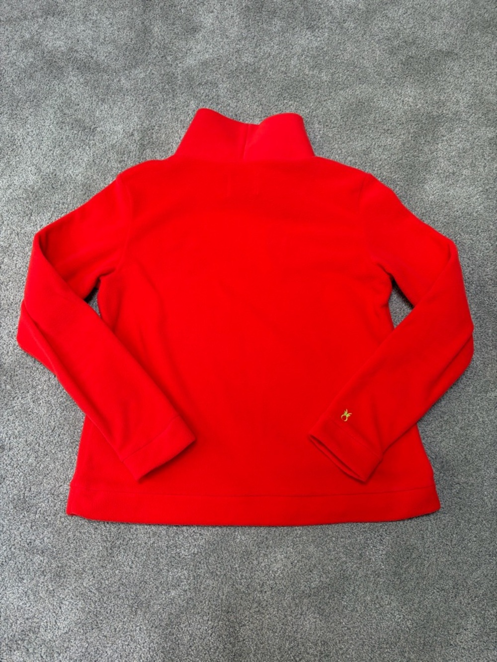 Dudley Stephen Greenpoint Turtleneck in Vello Fleece (Cherry Red)